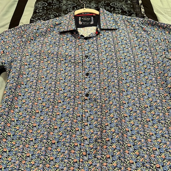 Silver Stone casual button down shirt.  Brand new XXXL, modern fit. Runs smaller - Picture 3 of 8